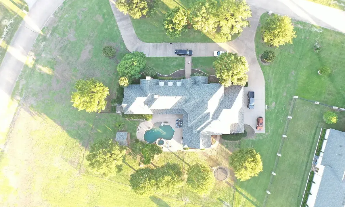 New shingle roof installation on a home in Farmington